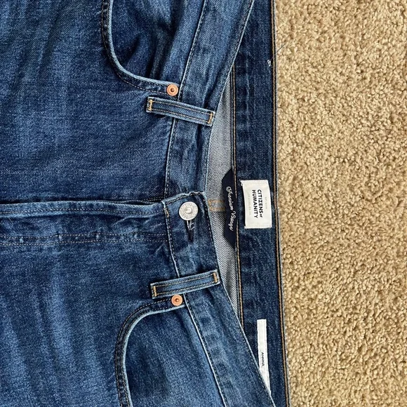 Citizens of Humanity Women’s Annina High Rise Wide Leg 33” in Sunland, Size 28 - Picture 3 of 6